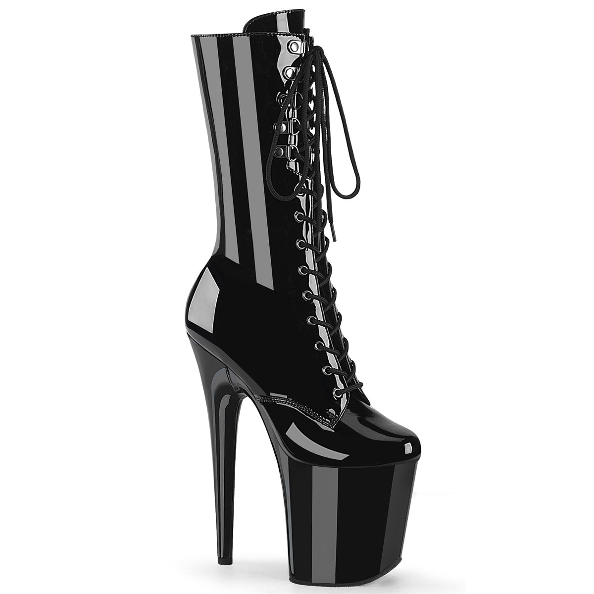 FLAMINGO-1054 Pleaser 8 Inch Heel Ankle Boots Exotic Dancing