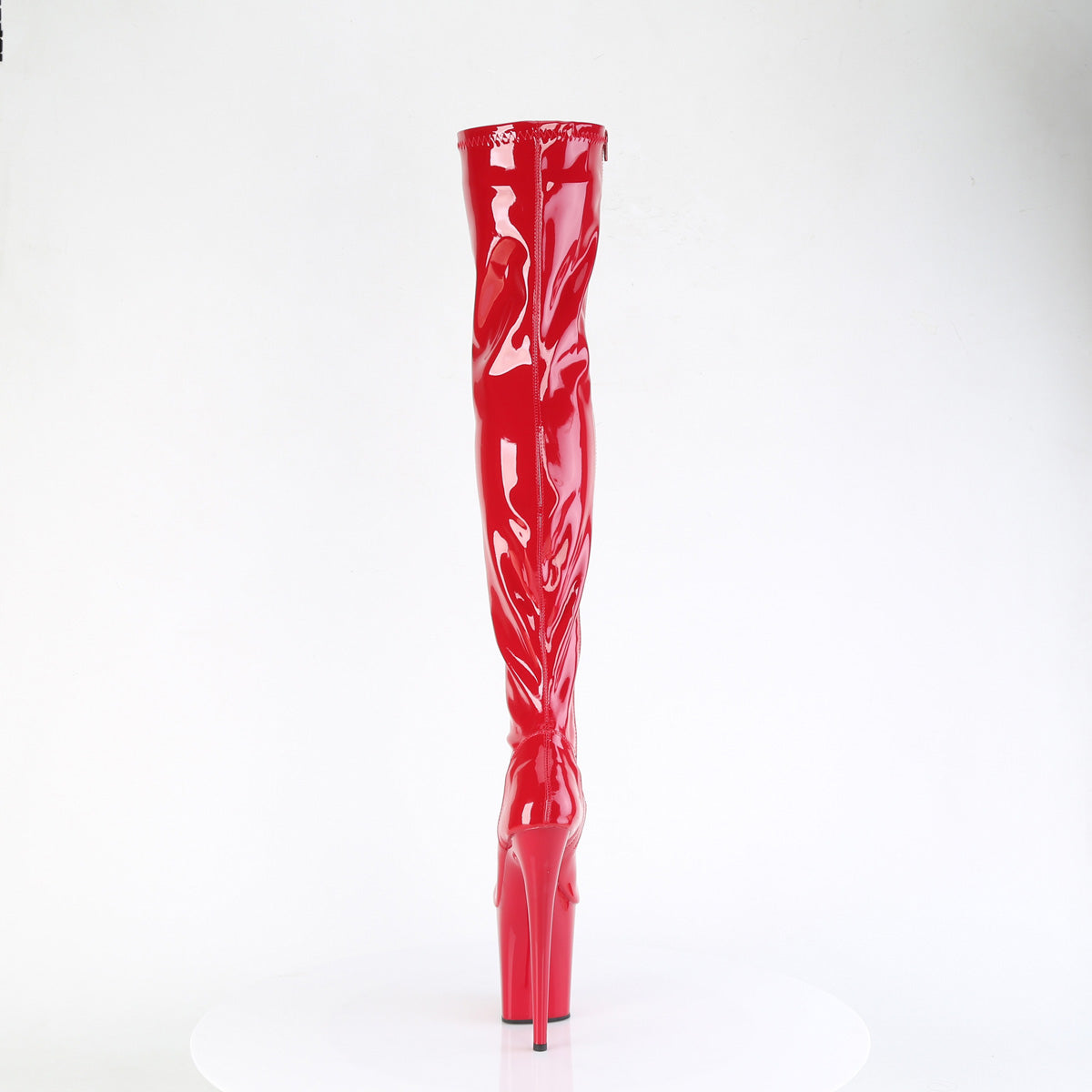 flamingo 3000 pleaser sexy footwear wht str pat wht