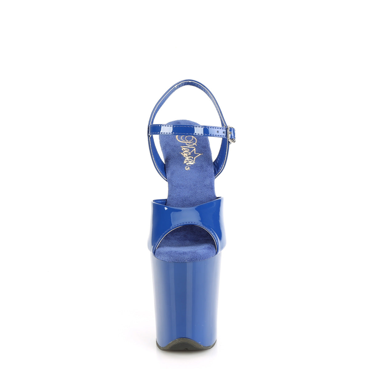 flamingo 809 pleaser royal blue patent royal blue shoes