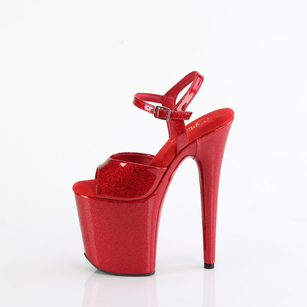 flamingo 809gp pleaser sexy footwear teal glitter pat m
