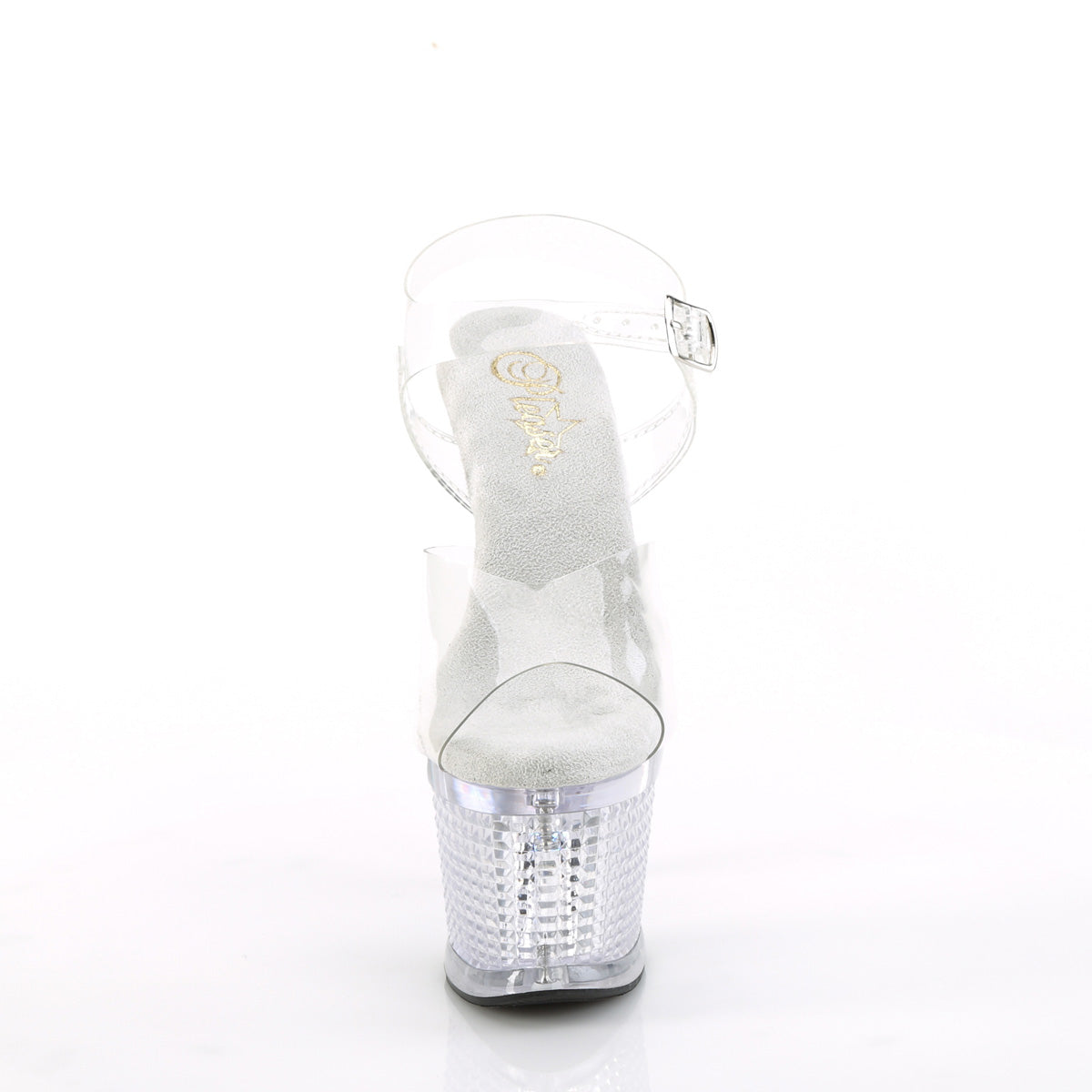 flashdance 708spec pleaser clear clr shoes