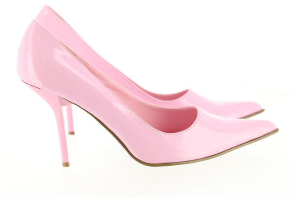 Foxy-01 Pleaser Baby Pink Patente High Heel Alternative Calzado de venta descontinuada de venta