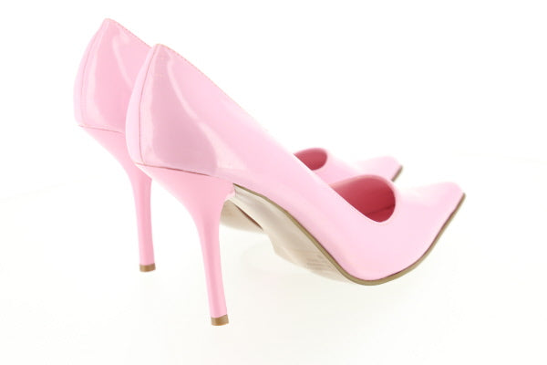 Foxy-01 Pleaser Baby Pink Patente High Heel Alternative Calzado de venta descontinuada de venta
