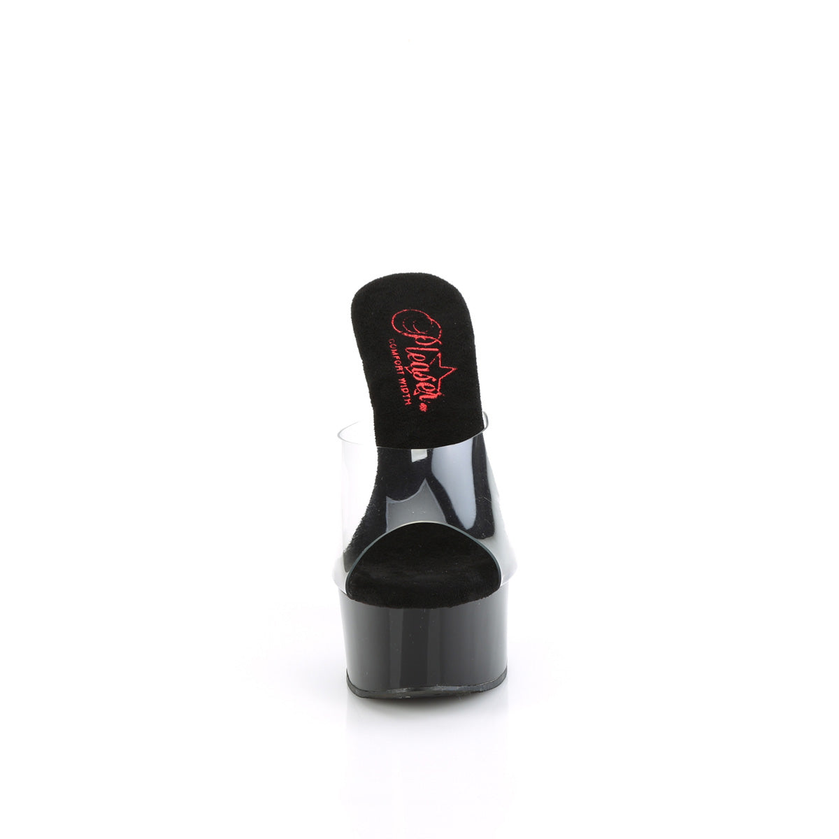 gleam 601 pleaser sexy footwear clr blk