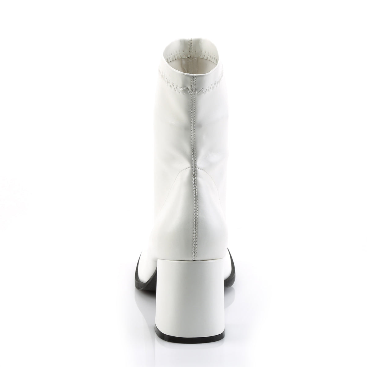 funtasma womens kinky boots gogo 150 white str shiny