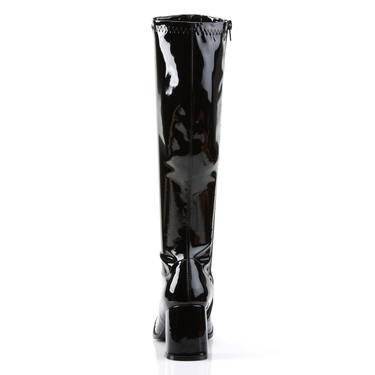 funtasma womens kinky boots gogo 300 black str faux leather