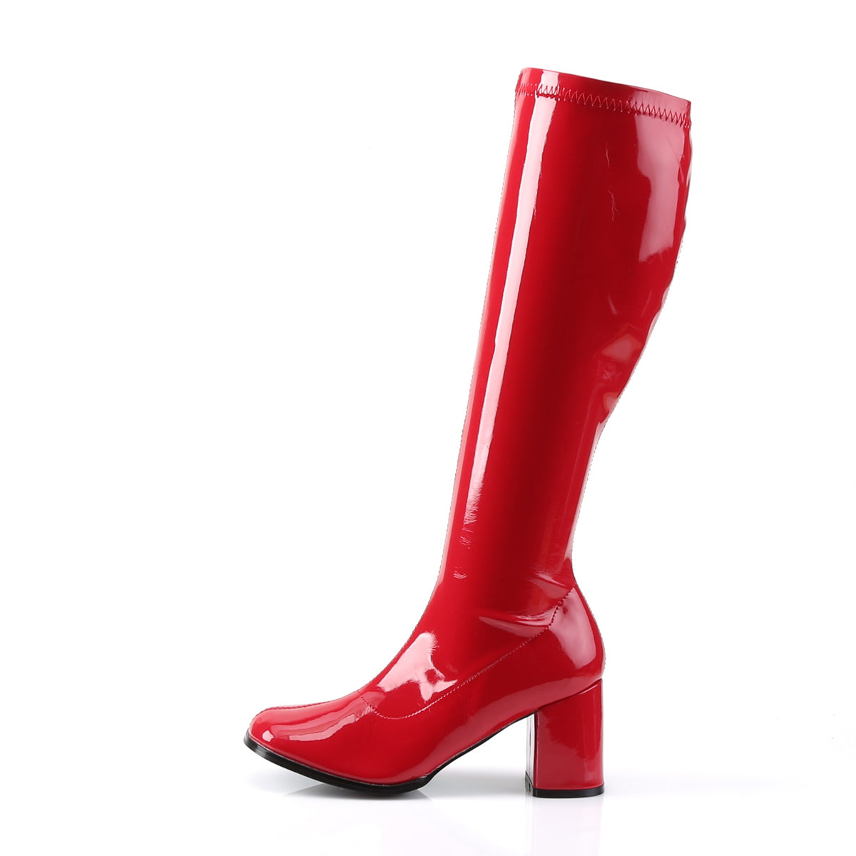 GOGO-300 3 Inch Heel Red Women's Boots Funtasma Costume Shoes