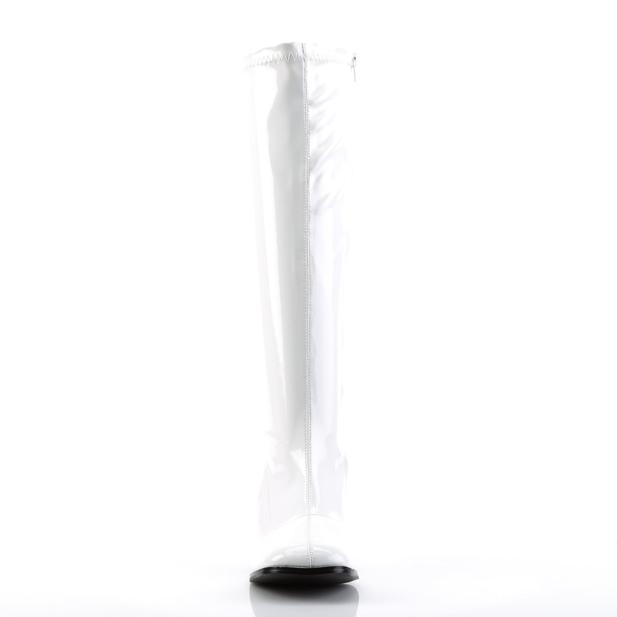funtasma womens kinky boots gogo 300 white str shiny