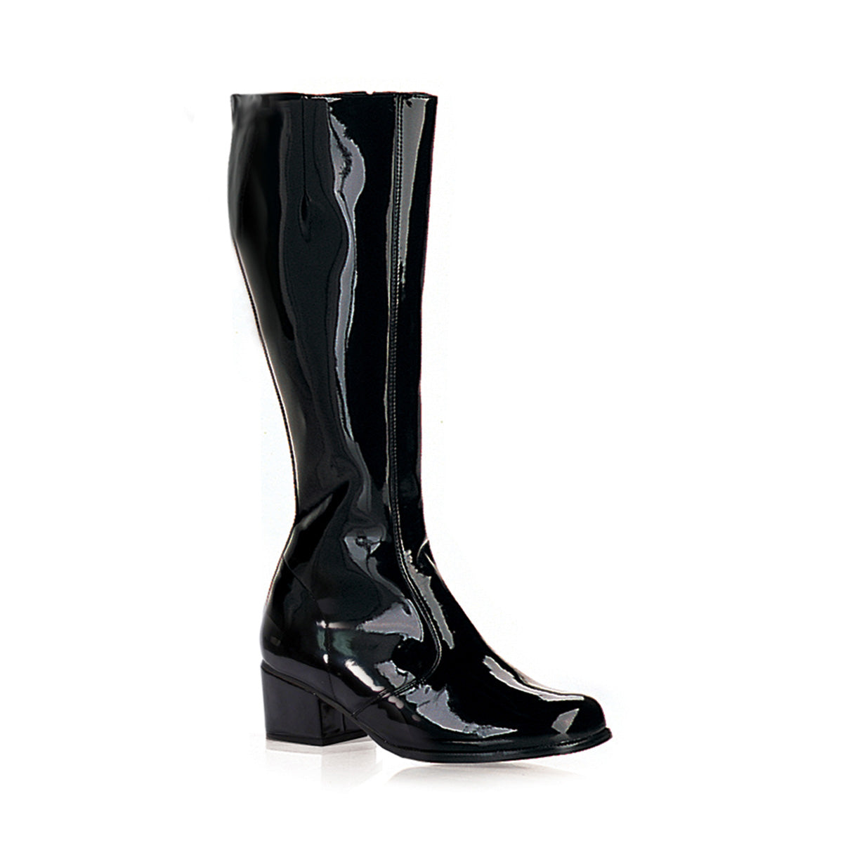 GOGO Pleasers Funtasma 2 Inch Heel Black Patent Women's Boots