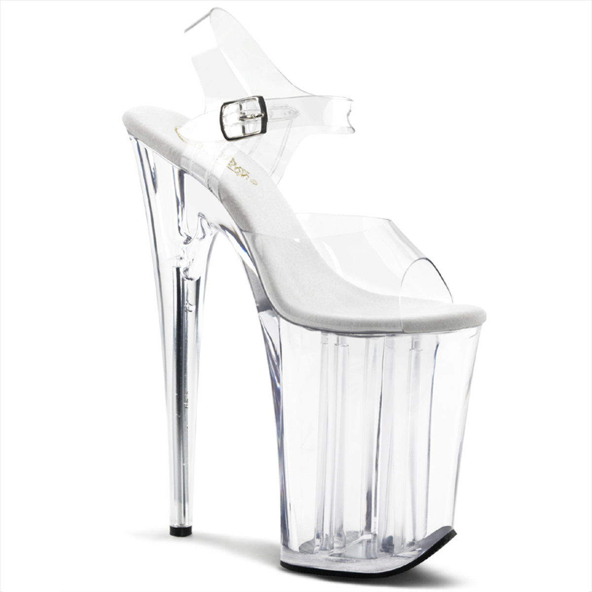 Clear 9 Inch Very High Platform Shoes - Pleaser INFINITY-908
