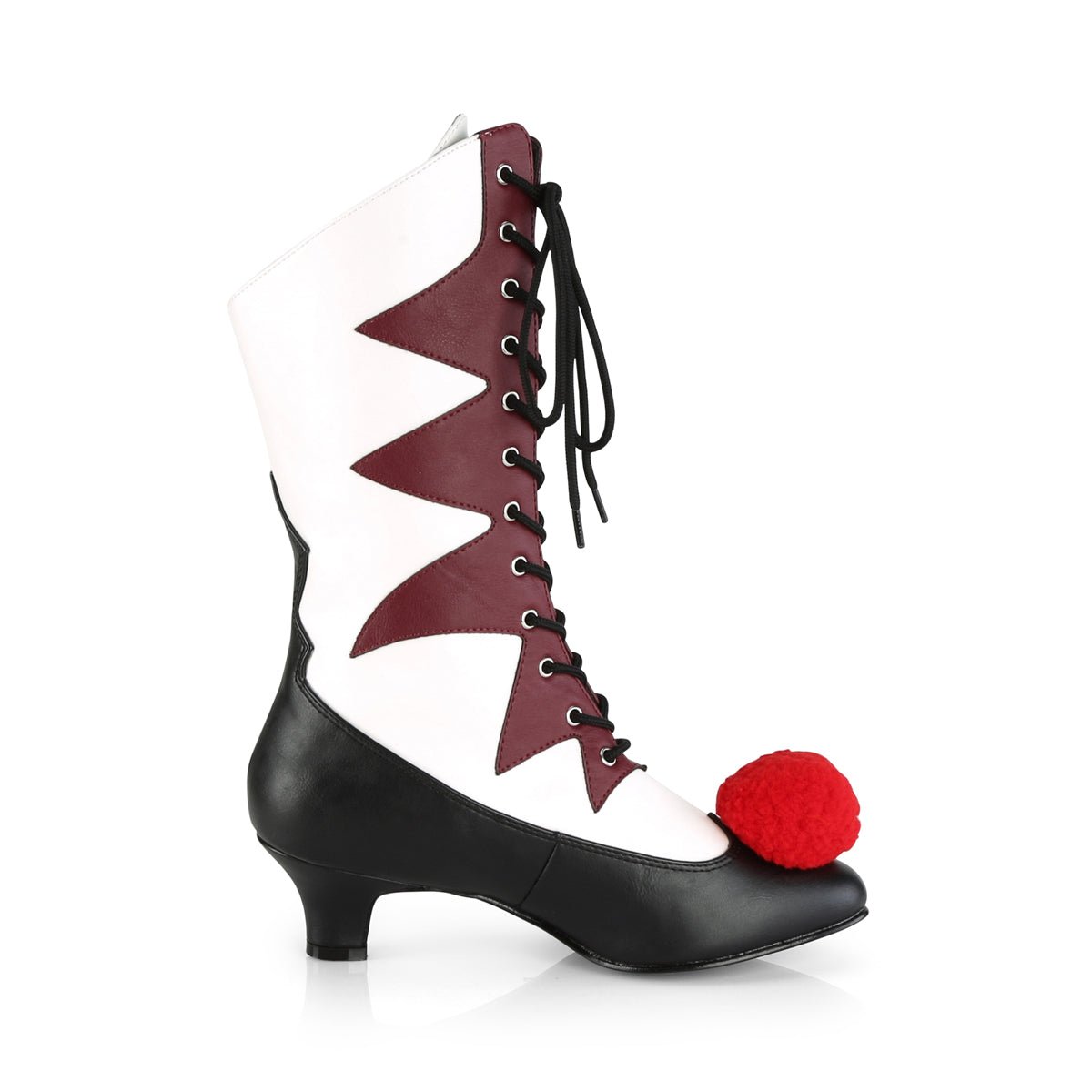 funtasma-womens-kinky-boots-it-120-white-burgundy-faux-leather