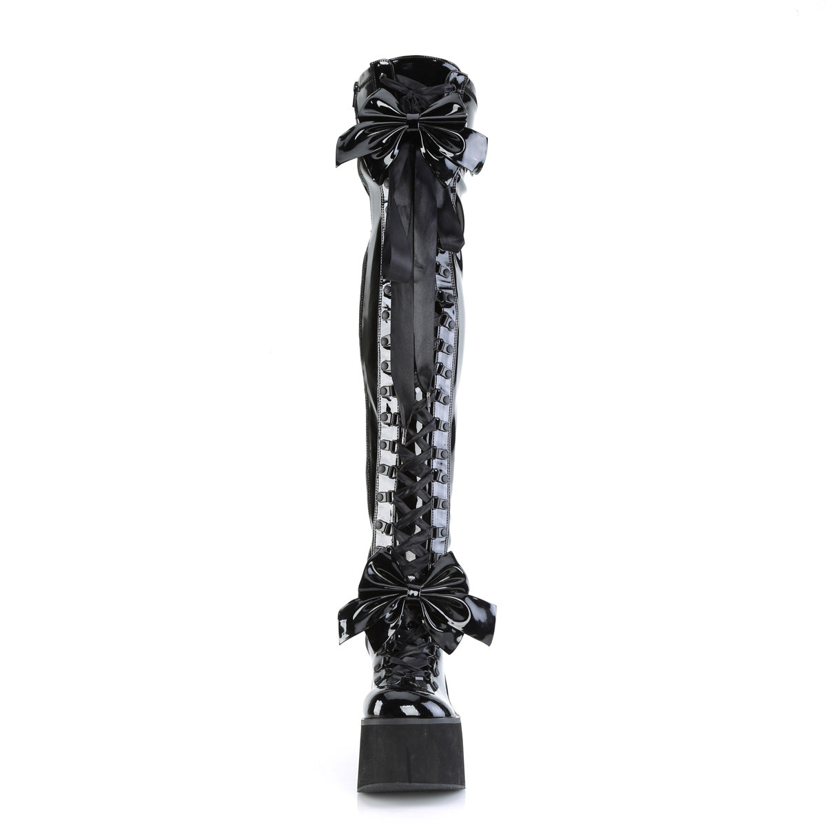kera 303 demonia footwear womens over the knee boots