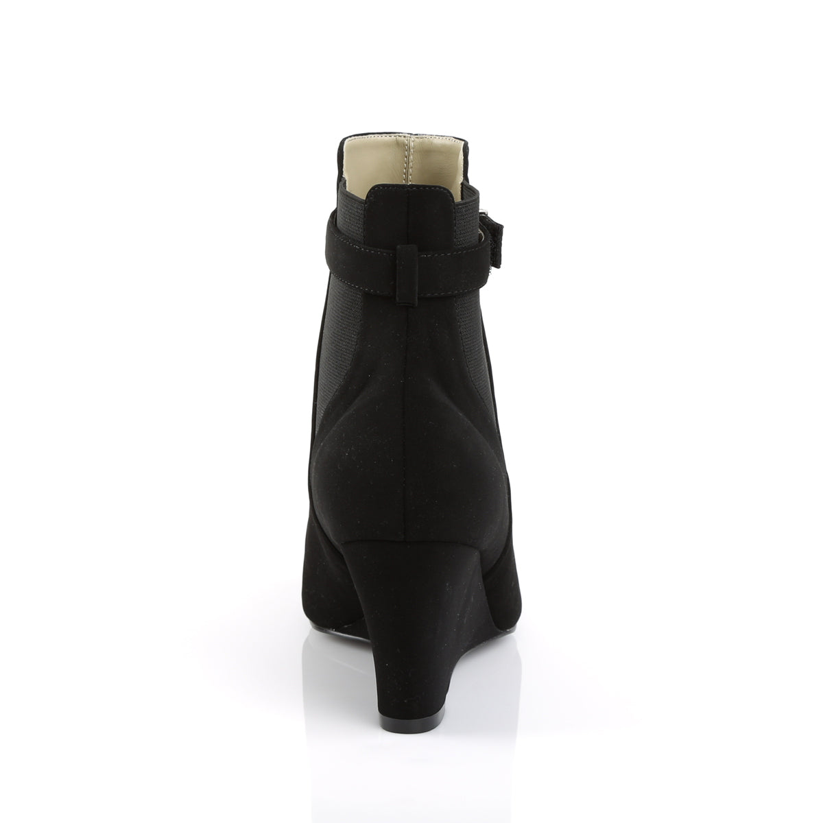 pleaser pink label fetish shoes no platforms kimberly 08 black faux leather