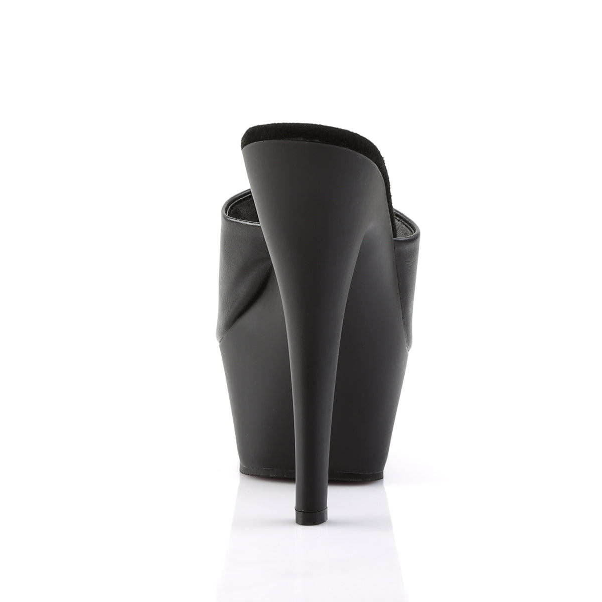 kiss 201 pleaser sexy shoes 6 inch stiletto heel clear black