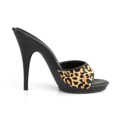 POISE-501FUR Fabulicious 5" Heel Leopard Print Fur Sexy Shoe-Fabulicious- Sexy Shoes Fetish Heels