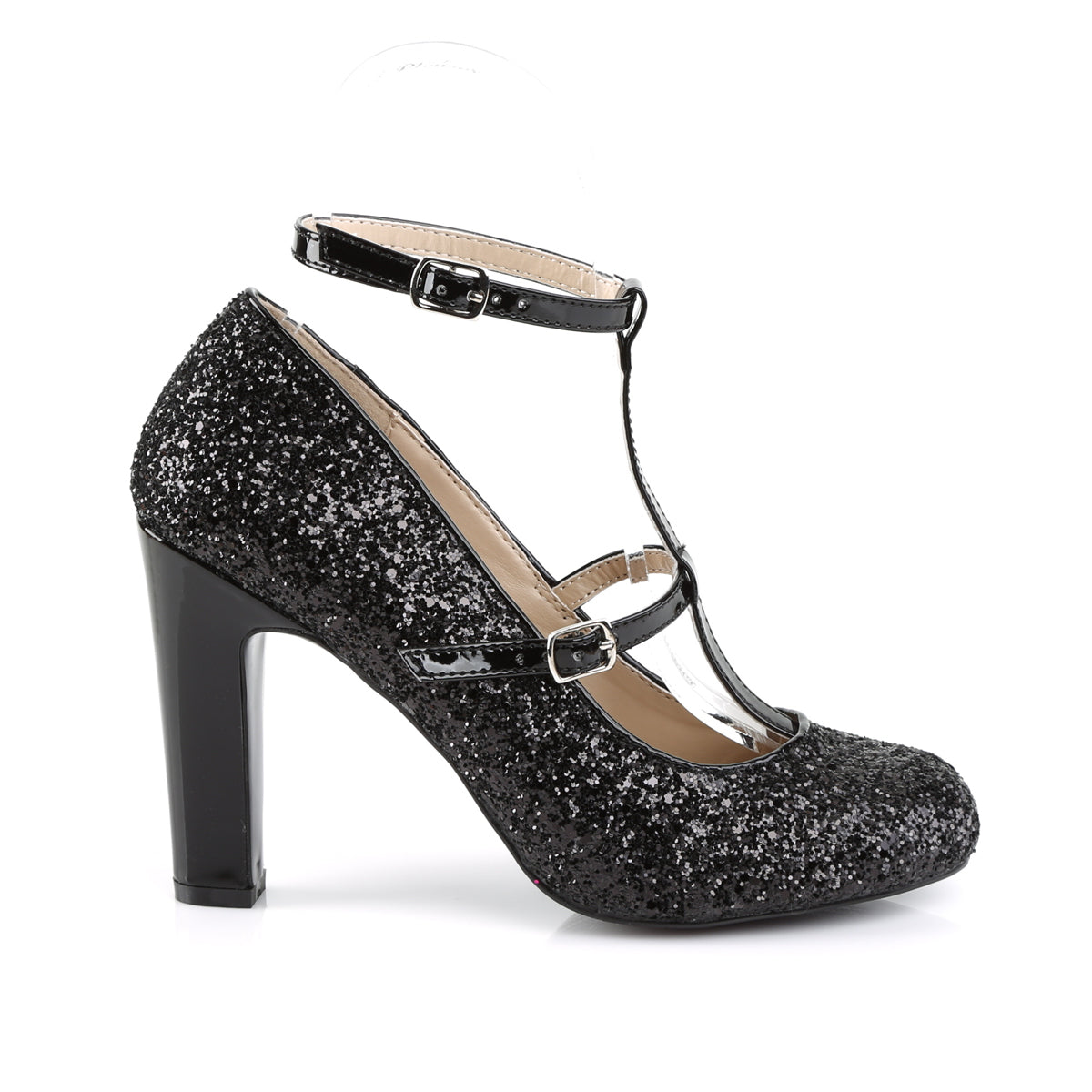 queen-01-pleaser-sexy-shoes-5-inch-heel-block-heel-t-bar-glitter-pump-sandal-black-glitter