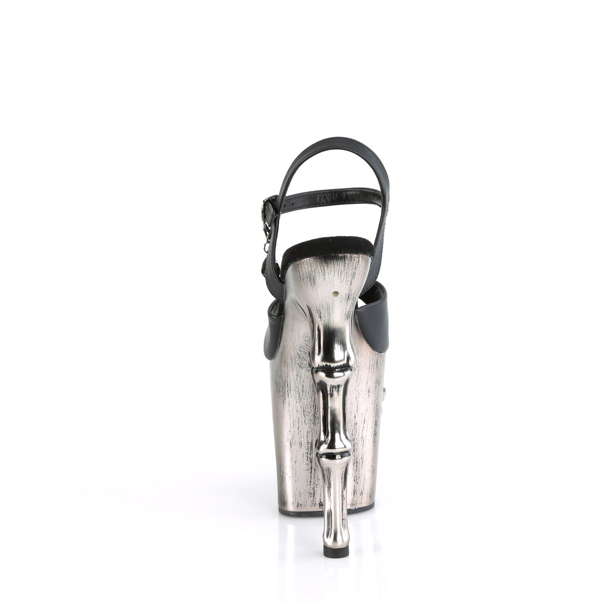 rapture 809 lt pleaser black faux leather satin red chrome shoes