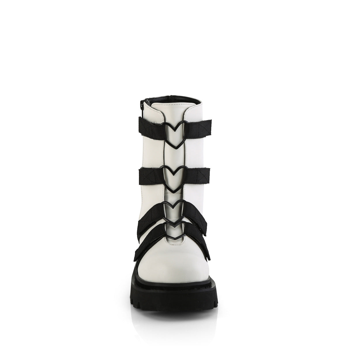 renegade 50 demonia footwear womens ankle boots white
