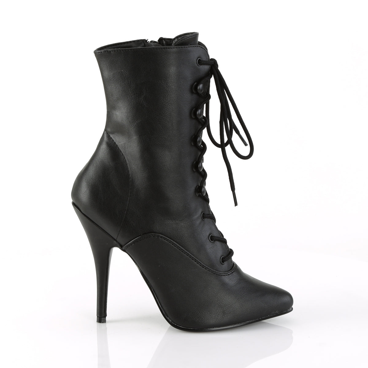 SEDUCE-1020 Pleaser 5 Inch Heel Black Fetish Footwear-Pleaser- Sexy Shoes Fetish Heels