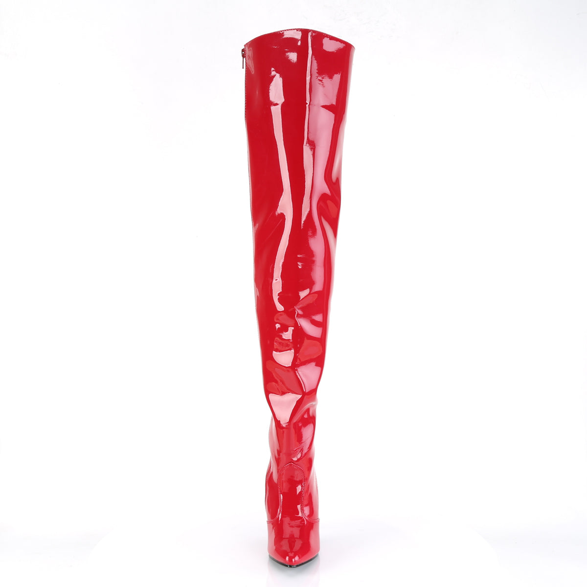 seduce 3010 pleaser sexy shoes 5 inch classic plain thigh high length boots red kinky boots