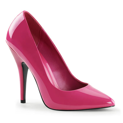 SEDUCE-420 Sexy Shoe 5" Heel Hot Pink Patent Fetish Footwear