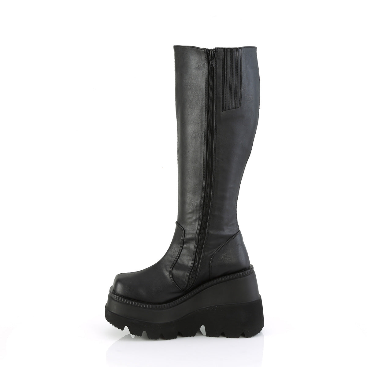 shaker 350 demonia footwear womens over the knee boots
