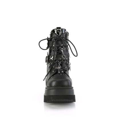 SHAKER-66 Demoniacult Alternative Footwear Women's Ankle Boots