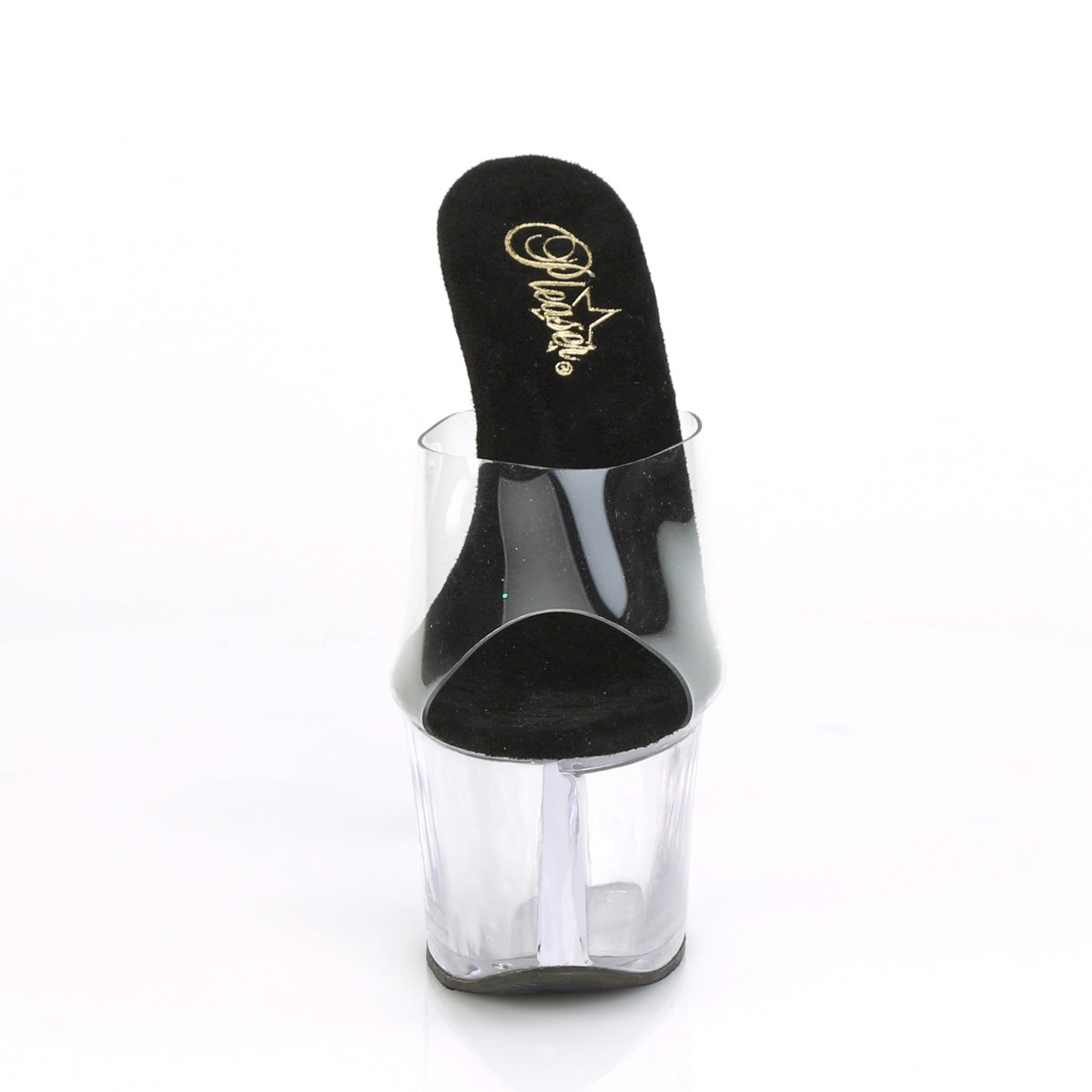 sky 301 pleaser clear black clear platforms exotic dancing