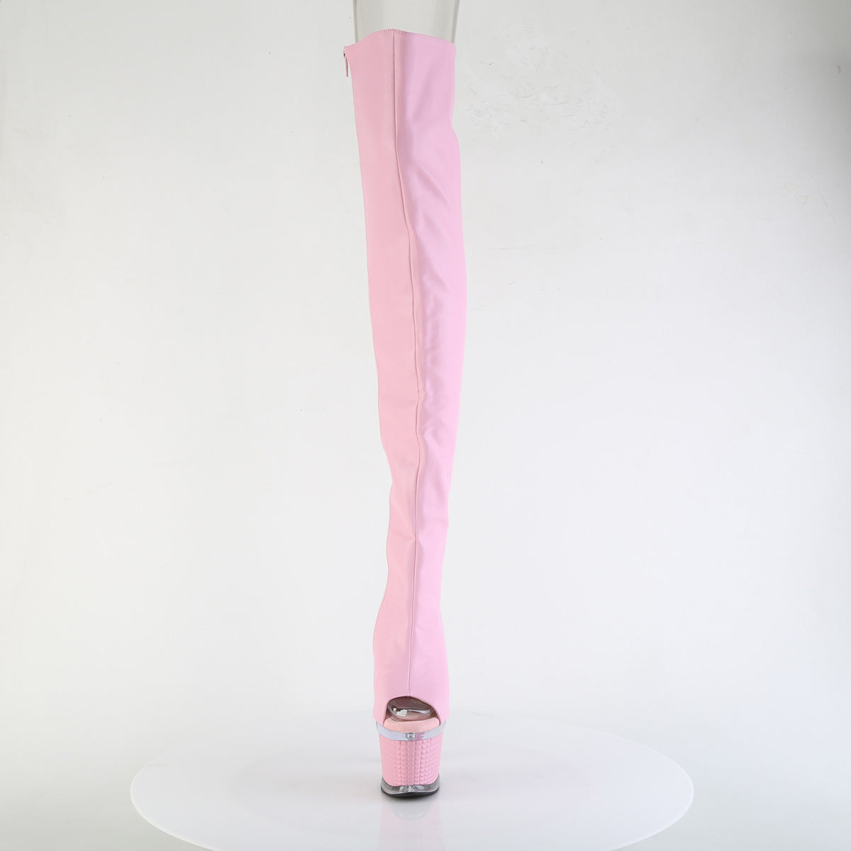 spectator 3030 pleaser pole dancing shoes b pink faux leather clr b pink ma