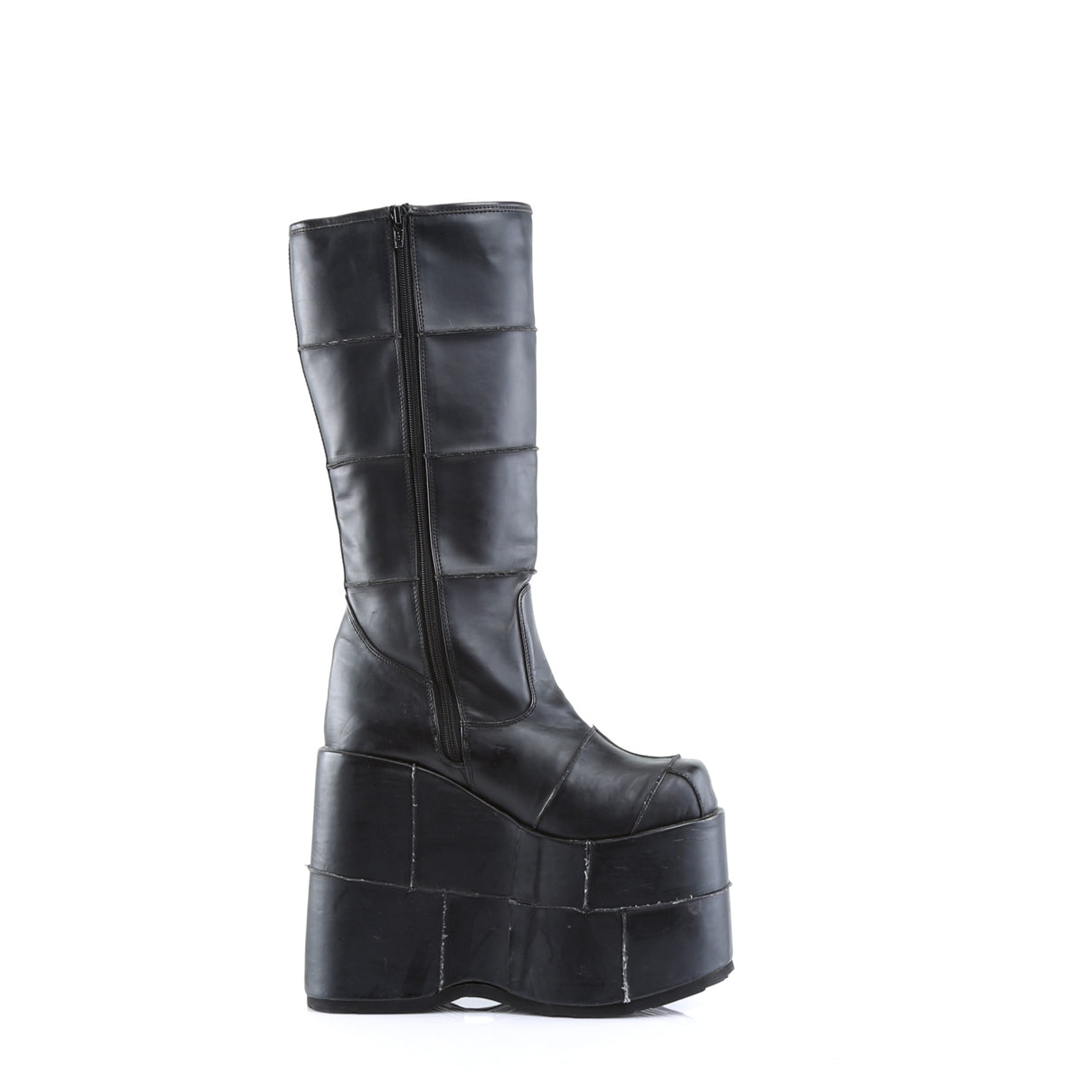 Stack-301 Botas de plataforma unisex alternativa demoniacult