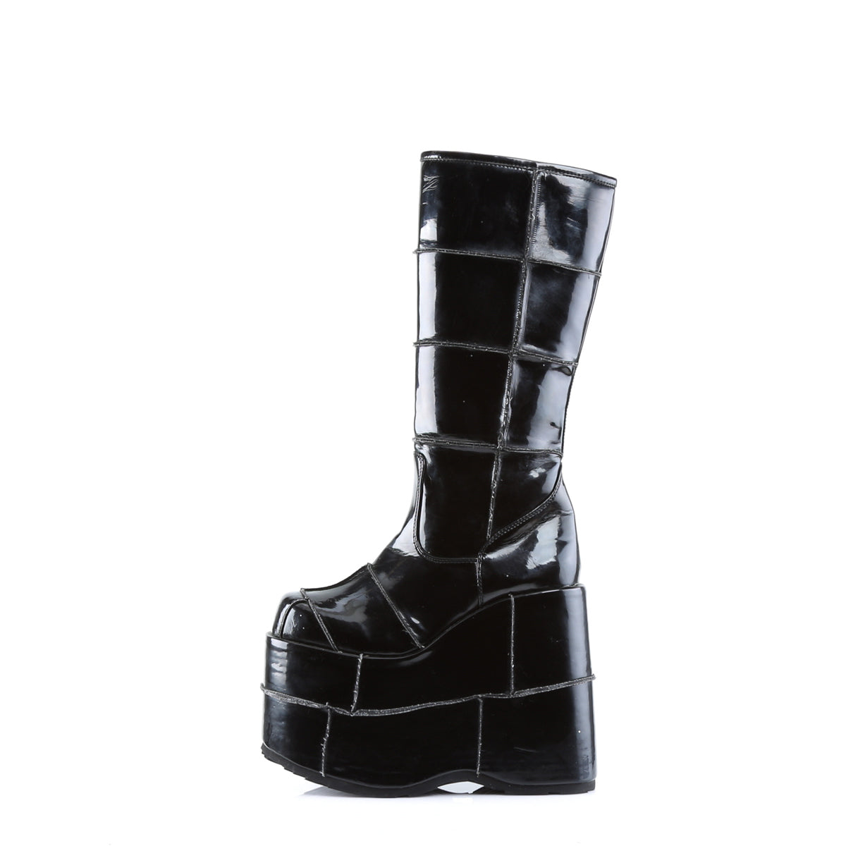 Stack-301 Botas de plataforma unisex alternativa demoniacult