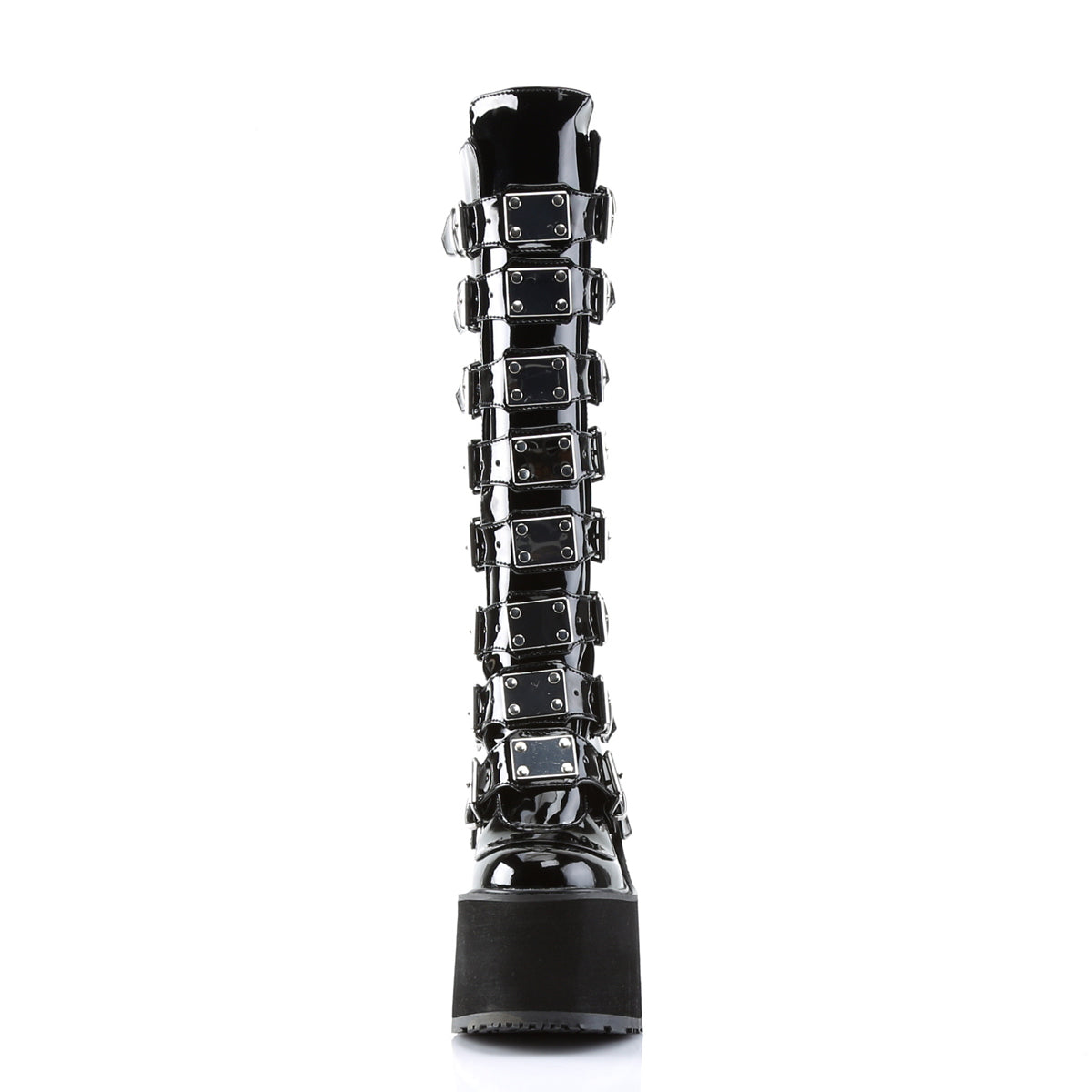 Swing-815 Demoniacult Alternative Calle's Knee de rodilla High Boots