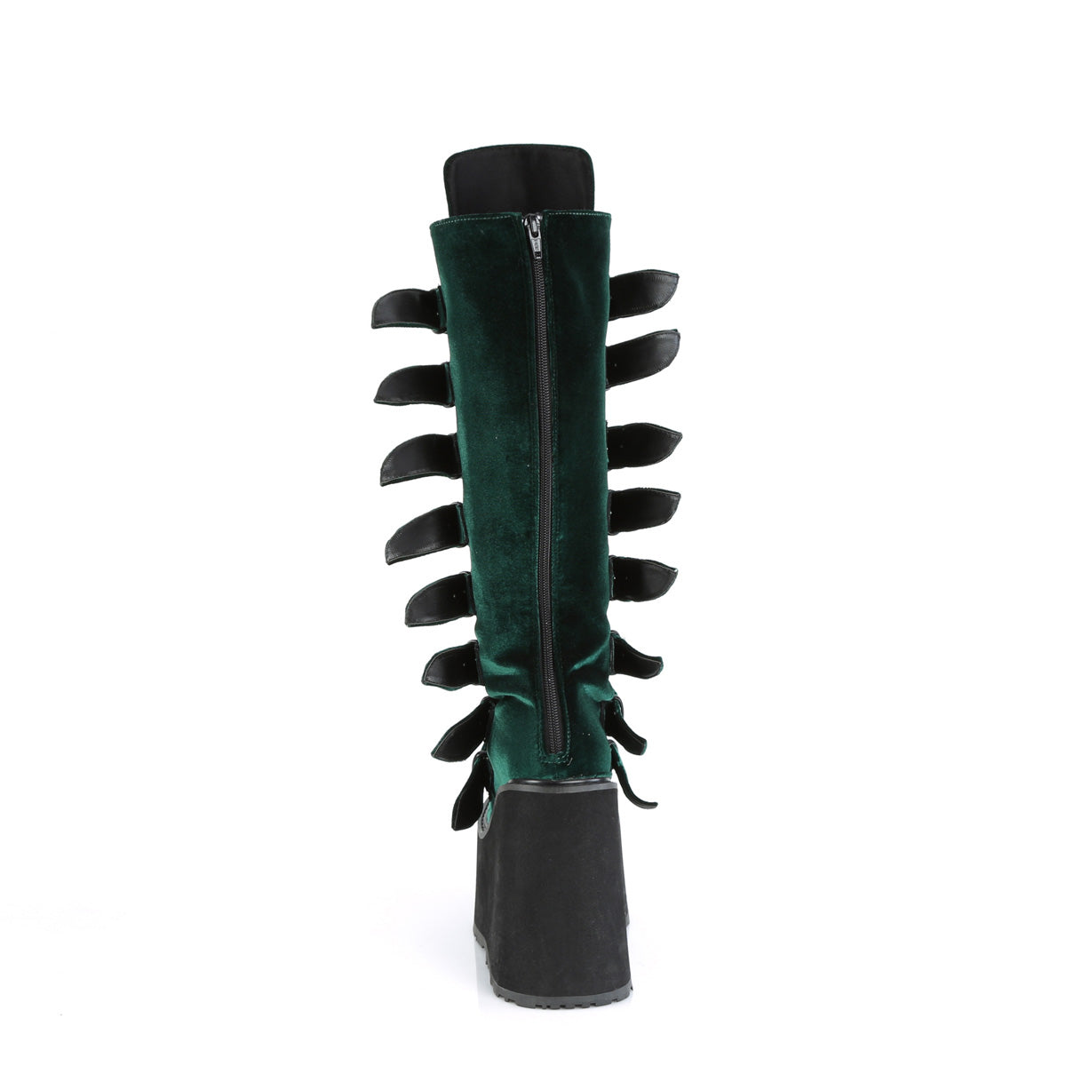 Swing-815 Demoniacult Alternative Calle's Knee de rodilla High Boots
