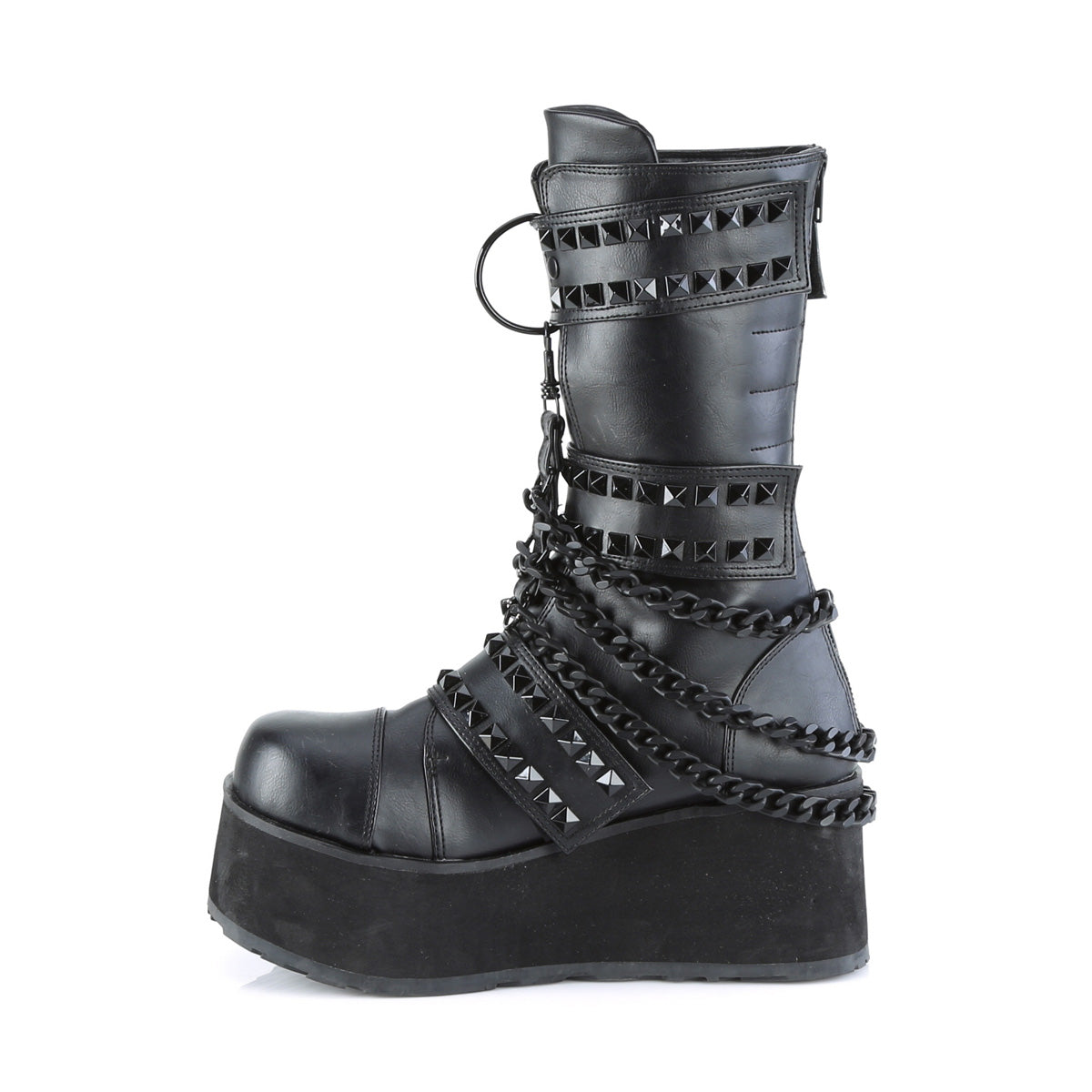 Trashville-138 демоникульт альтернативная обувь Unisex Platform Boots
