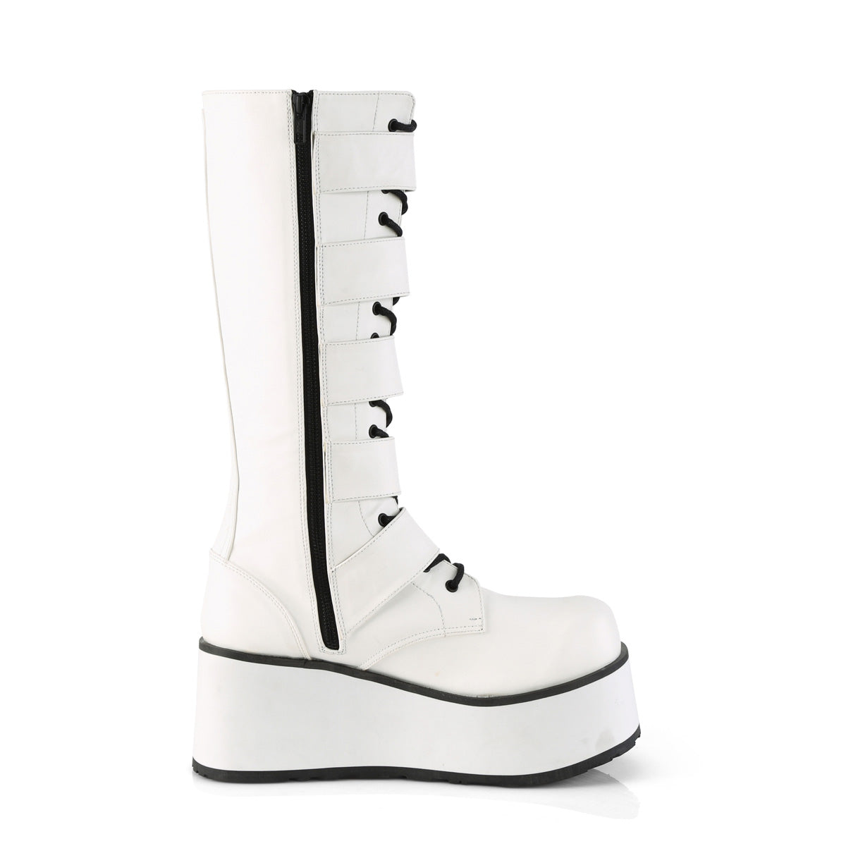 White Alternative Footwear Unisex - Demonia Cult TRASHVILLE-518