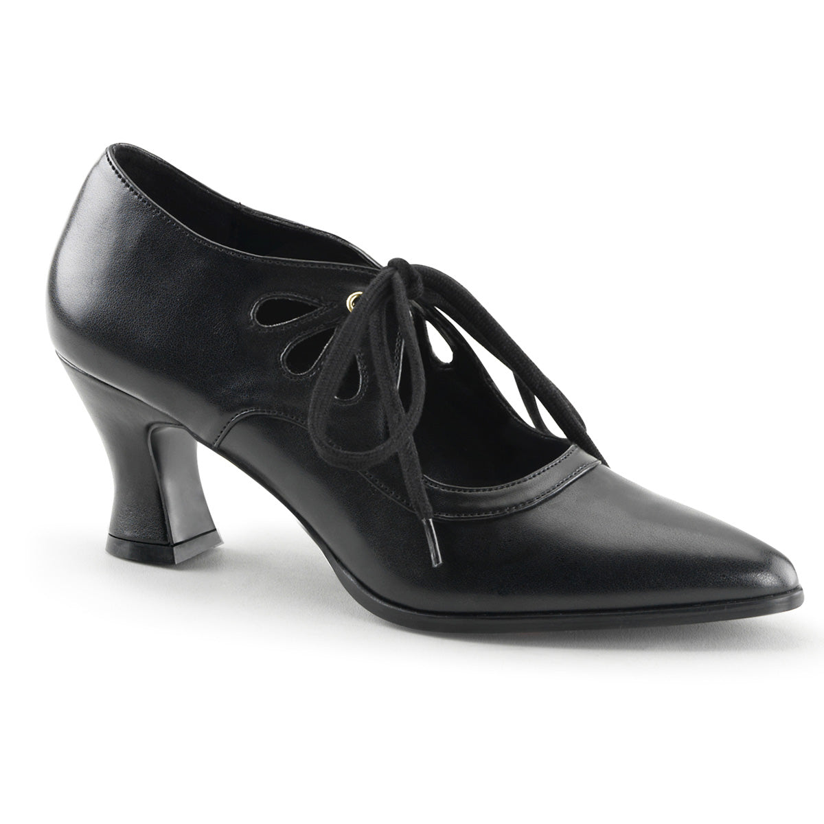 Black 2.8 Inch Fancy Dress Women's Shoes - Funtasma VICTORIAN-03