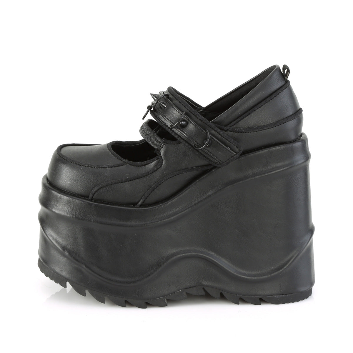 Wave-48 Demoniacult alternatieve schoenen dames dikke platforms
