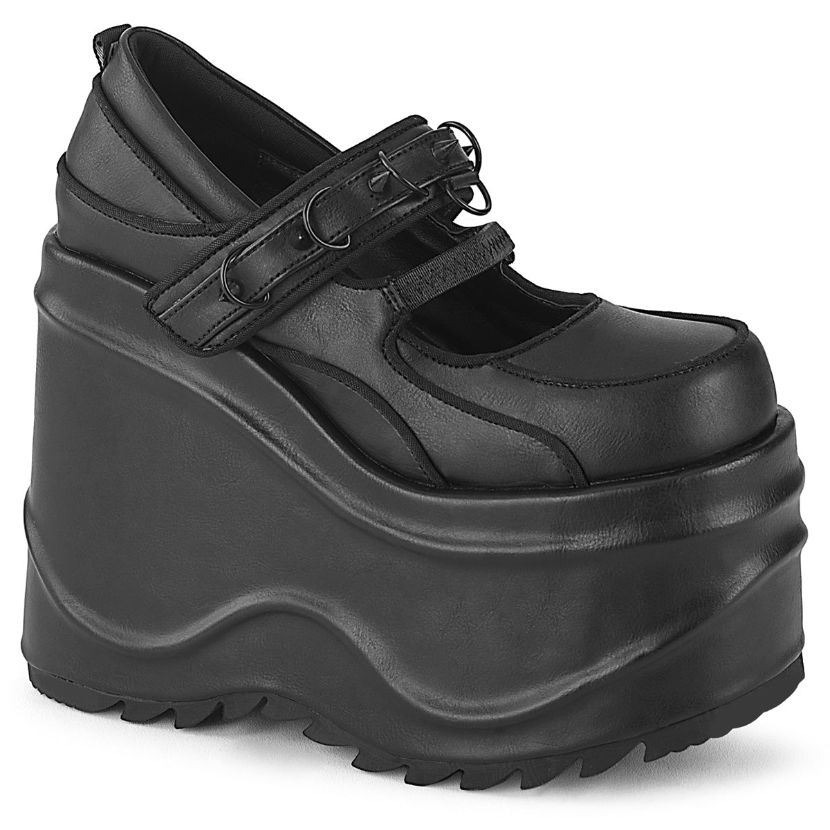 wave 48 demonia footwear womens platforms