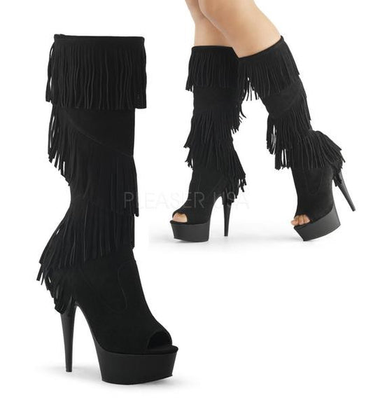 Kinky Knee High Boots - Pleaser Boots Uk Supplier