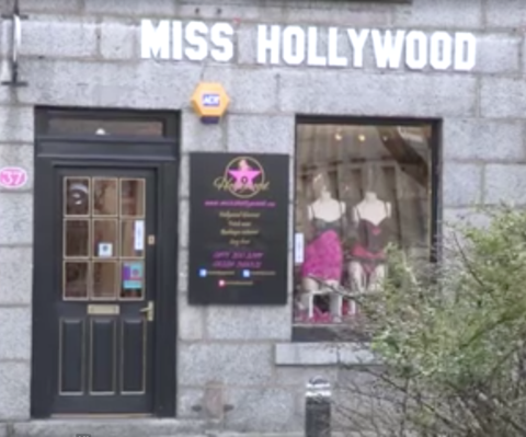 Miss Hollywood Retail Stripper Shoes and Clothes Shop Scotland