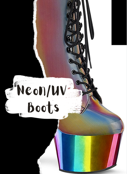 Neon UV Kinky Boots