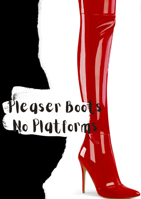 Pleaser Kinky Boots No Platform