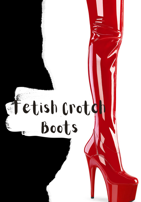 Fetish Crotch Boots