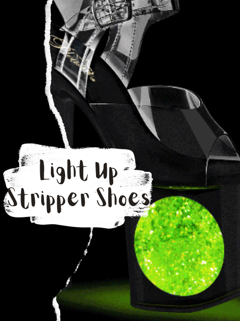 Light Up Stripper Shoes