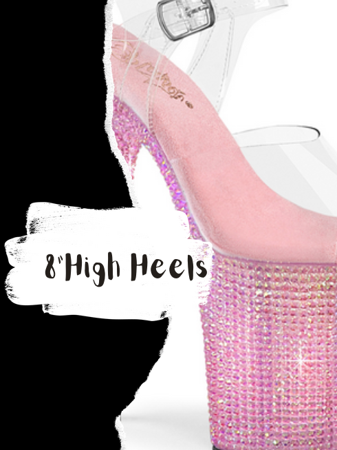 Pleaser Alternative 8 Inch Heel Footwear Shoes