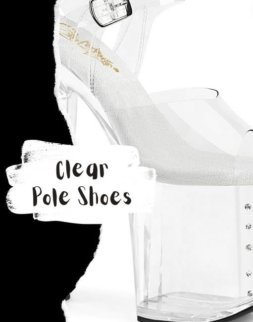 Clear Pole Dancing Shoes