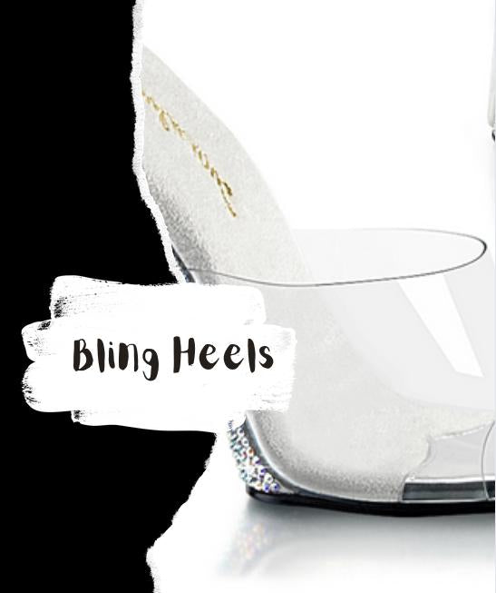 Fitness Bling Posing Shoes