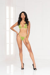 stm11119 lime sexy lingerie  Seven Til Midnight SALE Lingerie