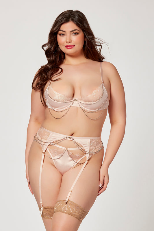 STM11571X Plus Size Lingerie Bikini Set