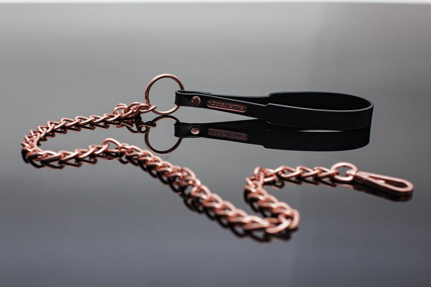 CQ22532-BLK Chain Leash Black